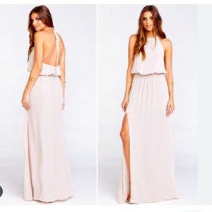 Adorable halter Bridesmaid Dress - worn once